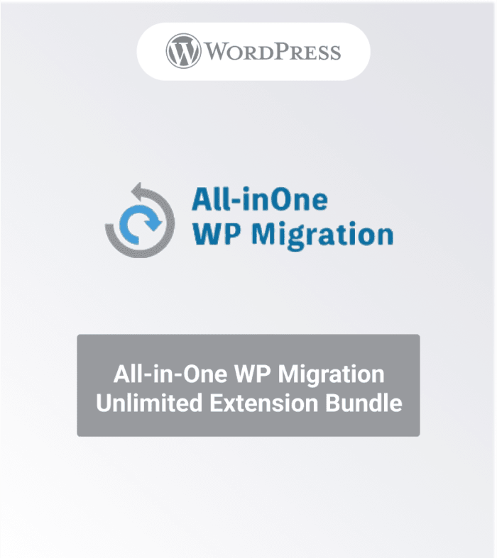 All in One WP Migration Unlimited Extension Bundle