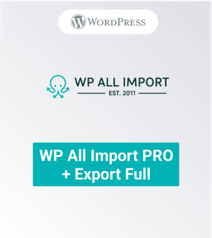 WP All Import ve Export Full